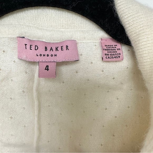Ted Baker Angora Cardigan Size 4 - Picture 3 of 8